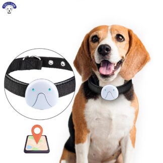 Localizador GPS inteligente para mascotas, Collar resistente al agua con carga USB