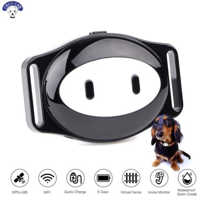 Rastreador de mascotas D79, impermeable IP68, GPS, WiFi, APP gratis