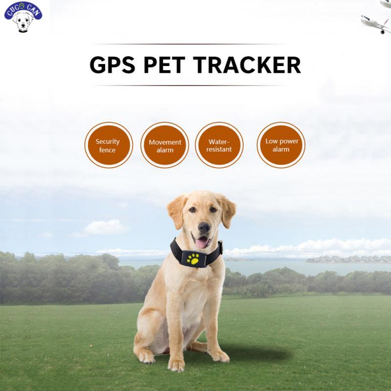 Localizador Personal para perros y gatos rastreador Mini GPS, dispositivo de seguimiento antipérdida, Monitor de voz, GSM, GPRS, en línea, aplicación web gratuita