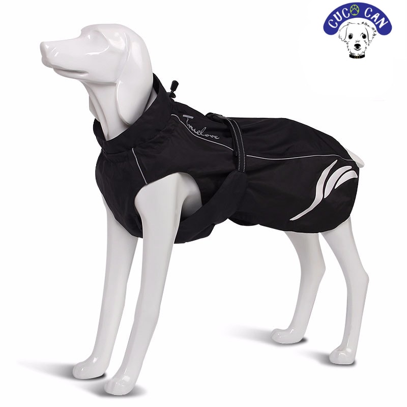 Chaleco impermeable reflectante para perros