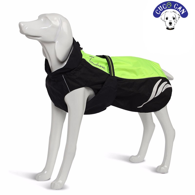 Chaleco impermeable reflectante para perros